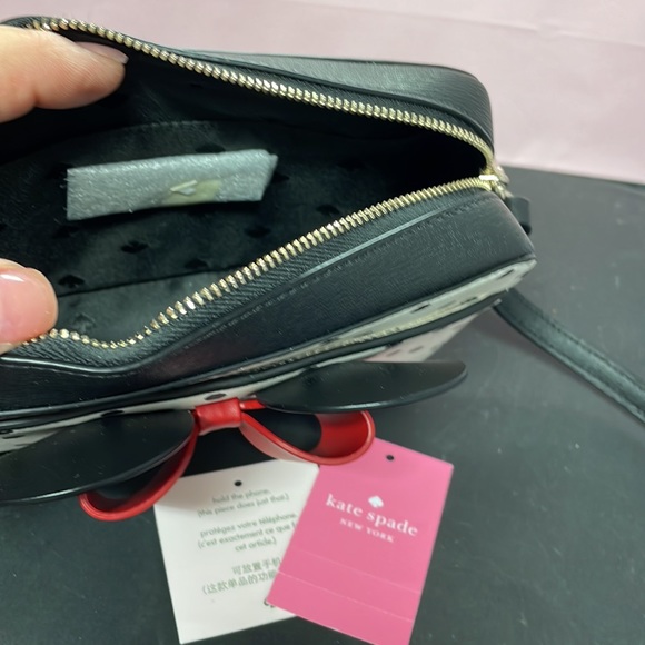 disney x kate spade new york other minnie mouse camera bag - Picture 6 of 9